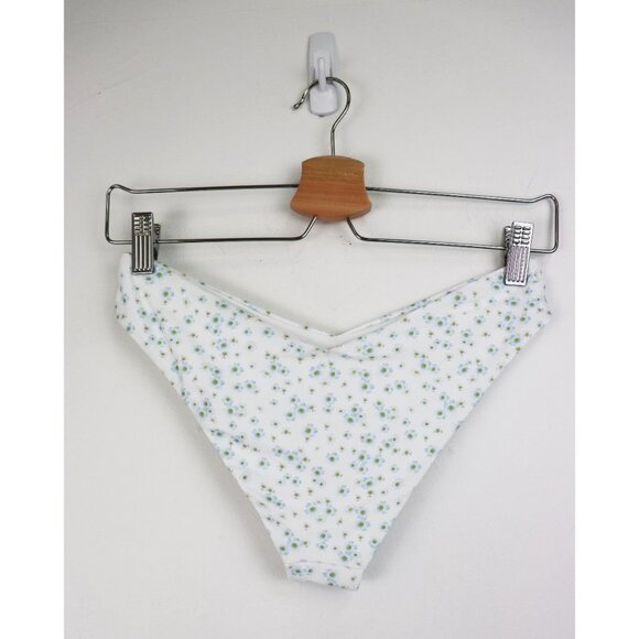 NWT WeWoreWhat Delilah Bikini Swimsuit Bottom Baby's Breath Floral Print X Small - Picture 10 of 10